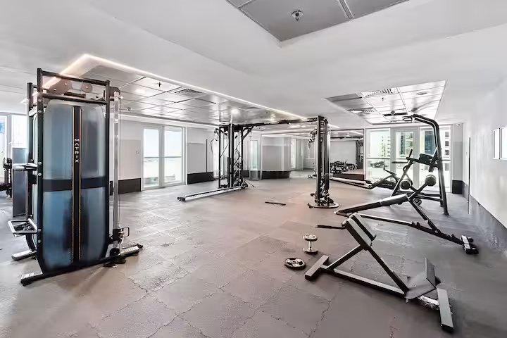 Sulafa Tower: The building gym