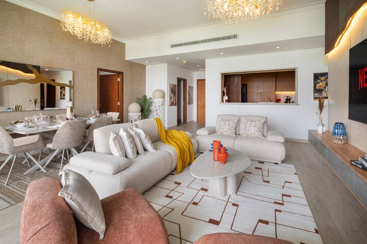 Vida Residences: The living room from the window